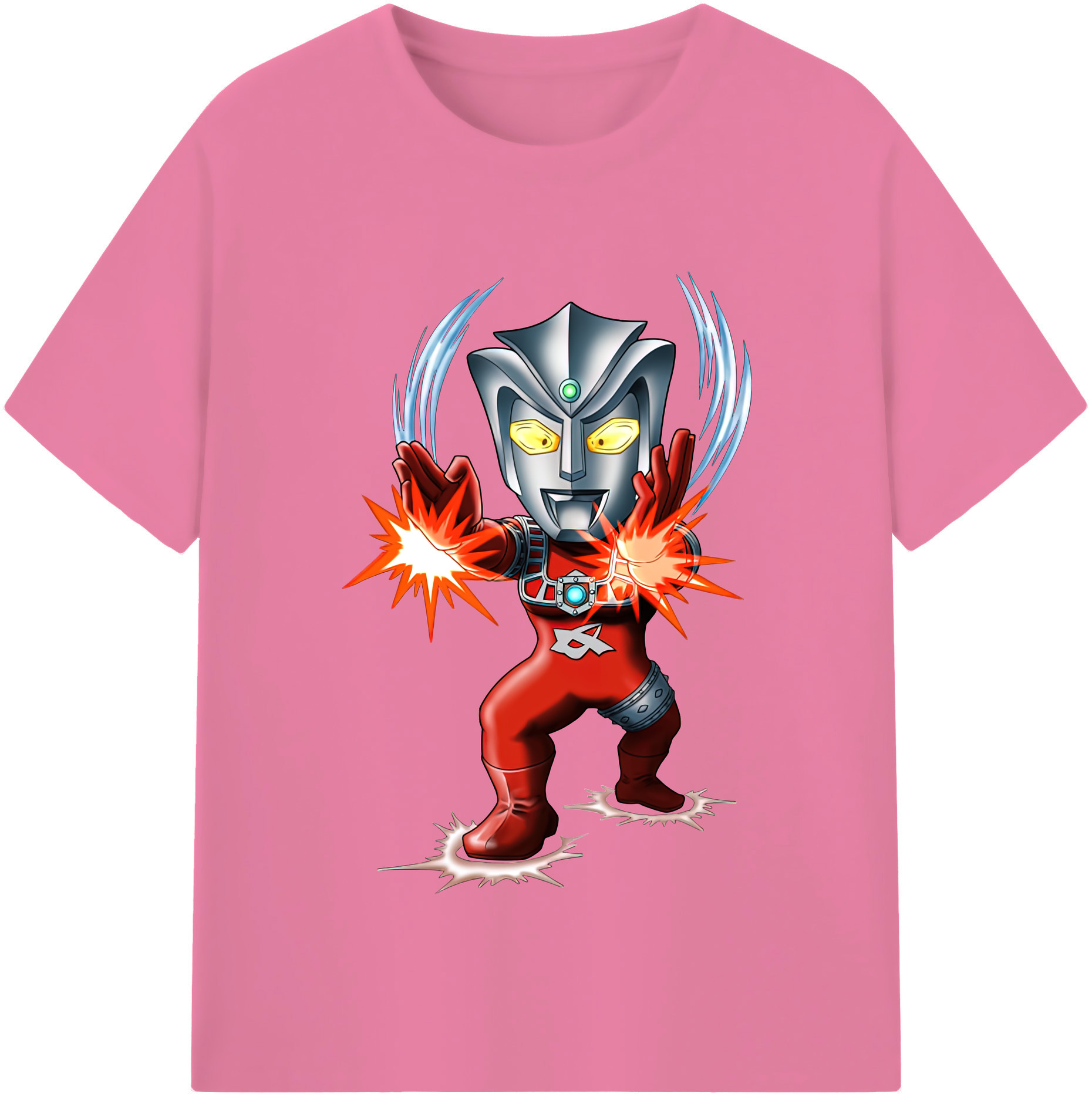 （画像用） ウルトラマン Ultraman 綿100％半袖Tシャツ（フロントプリント）